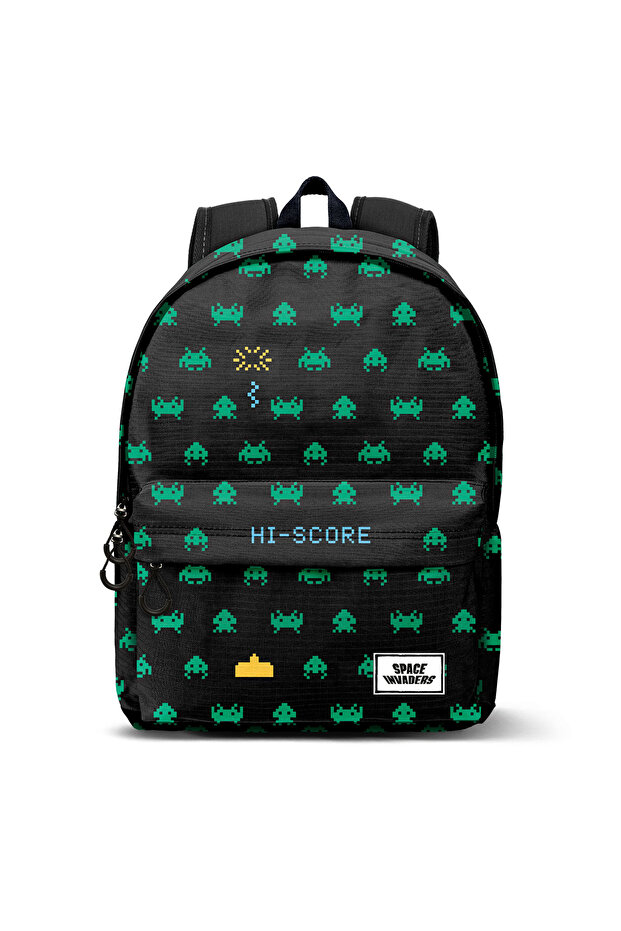 Space Invaders Army Backpack, 44 x 32 x 17 cm