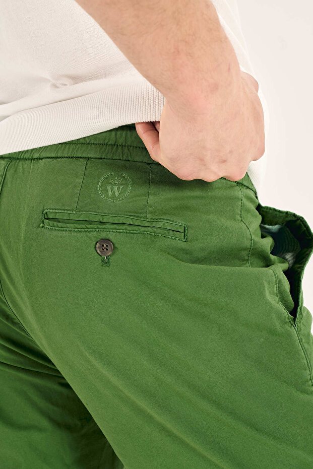 %100 PAMUK ERKEK KANVAS ŞORT - 5