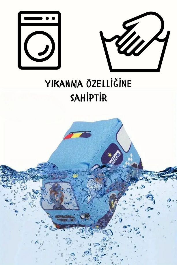 Oyun Matı, Taşıma Çantası, Araçlar İle Çocuklar İçin İlk Öğrenme Oyuncak Seti - 5