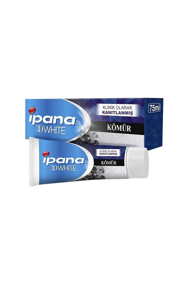 İpana 3d White Beyazlık Charcoal Temizlik Macun 75 ml - 1
