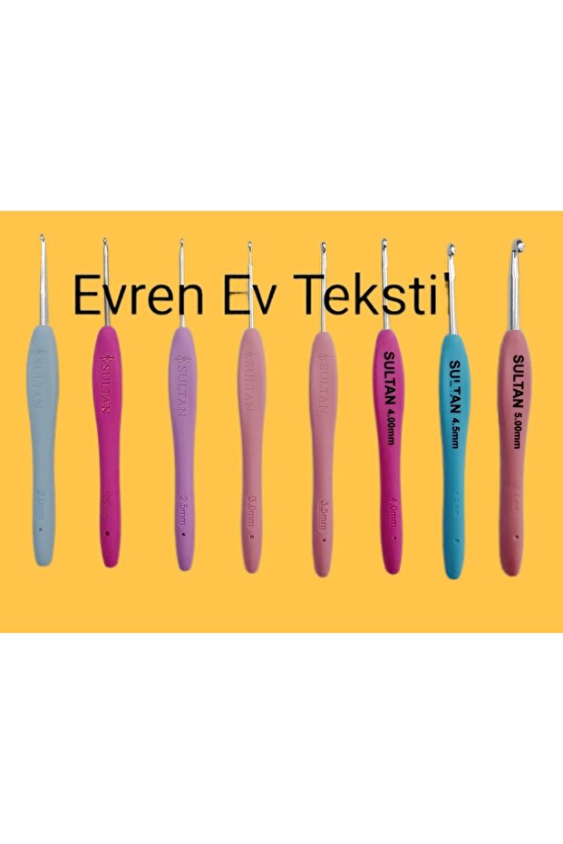 EVREN EV TEKSTİL ELASTİK SAPLI TIĞ SETİ 8 ADET - 9
