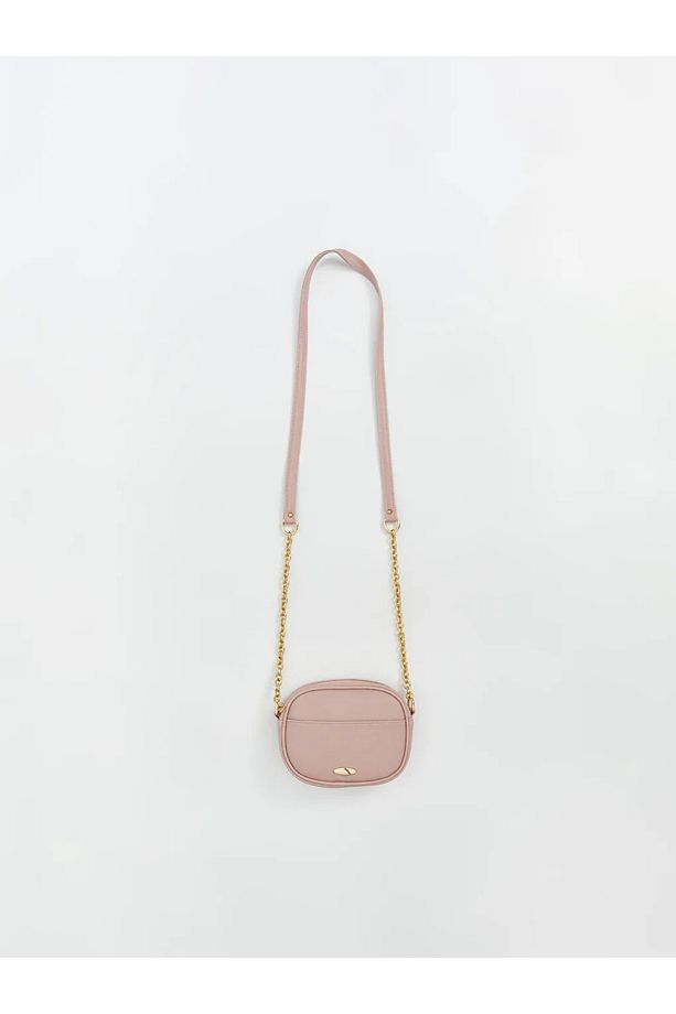 LCW ACCESSORIES Pembe Zincir Detaylı Kız Çocuk Omuz Çantası T T - 2