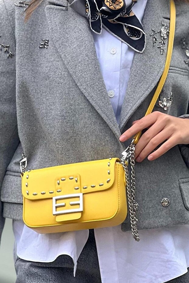 Ccs Tokalı Mini Çapraz Çanta - 1