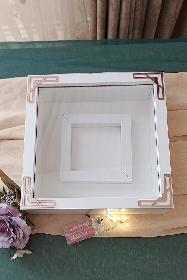 25X25 Led Photo Section Frame for Your Rose Designs