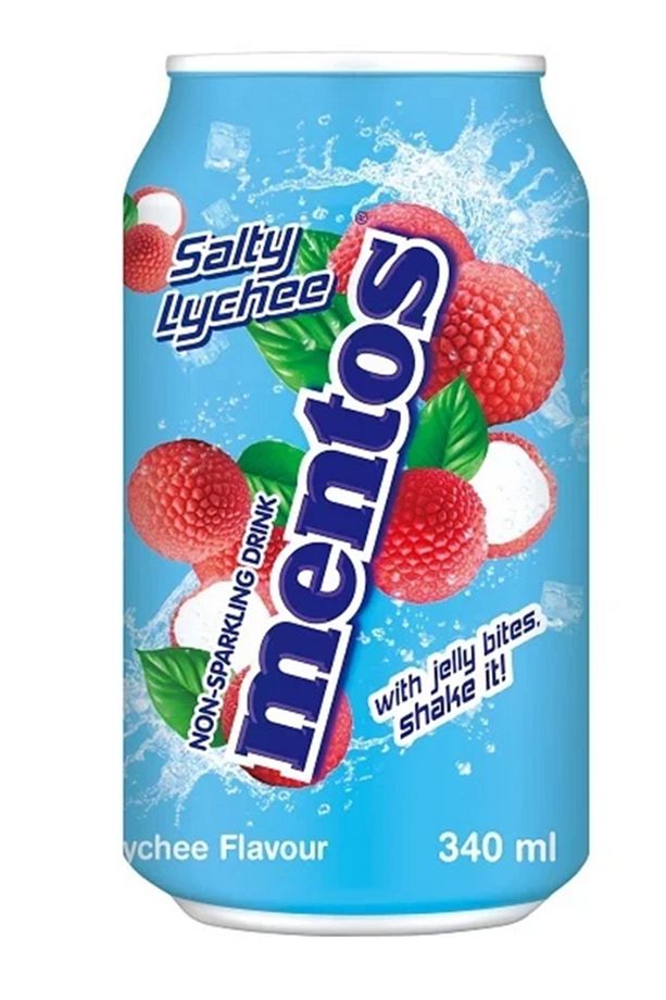 İÇECEK Mentos Salty Lychee Drink Jöle parçacıklı 340 ml - 1