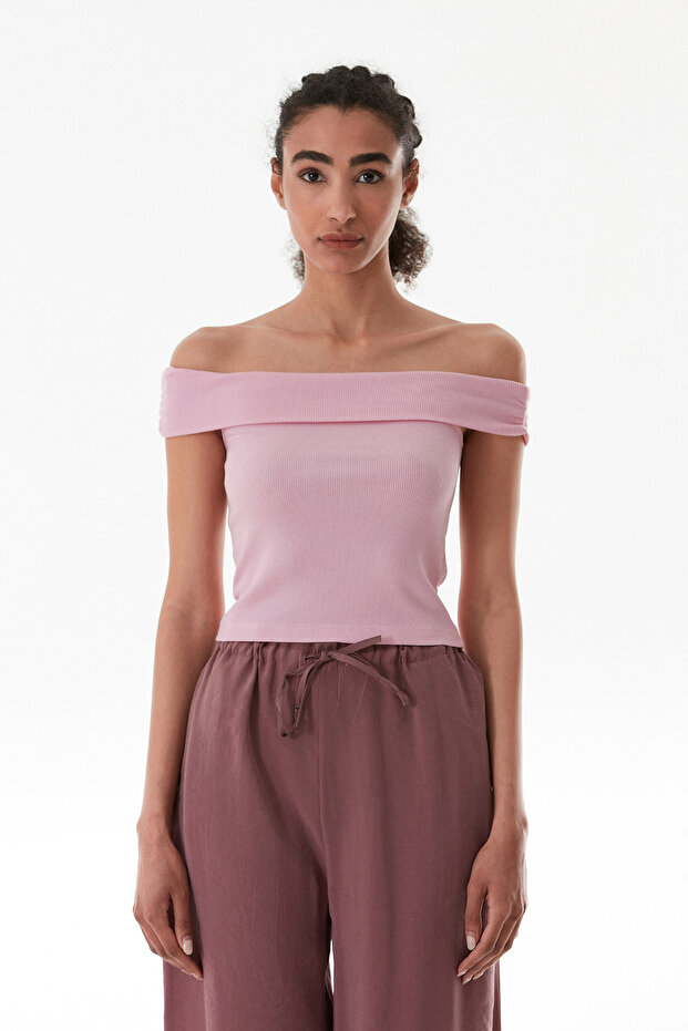 Basic Madonna Yaka Modal Bluz - 8