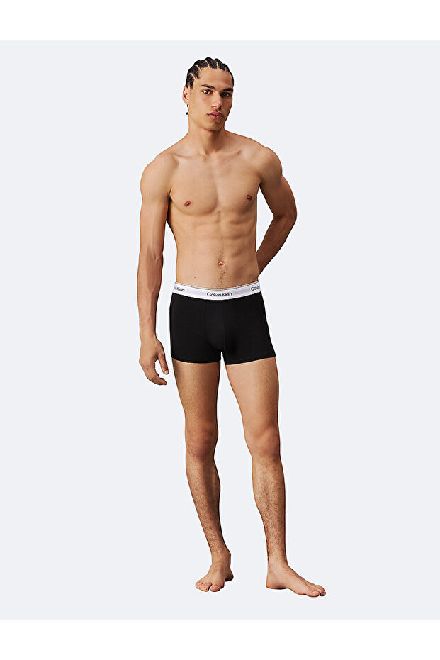 Erkek Siyah 3'lü Paket Boxer - 4