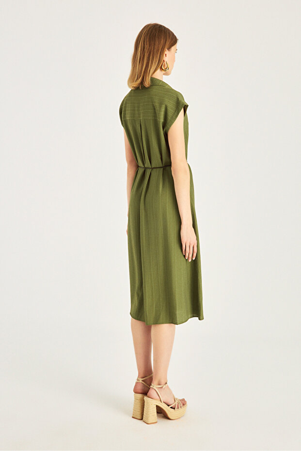 1707 ELBİSE YEŞİL - 8