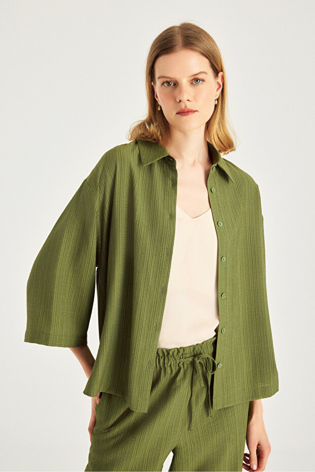 2306 BLUZ YEŞİL - 3