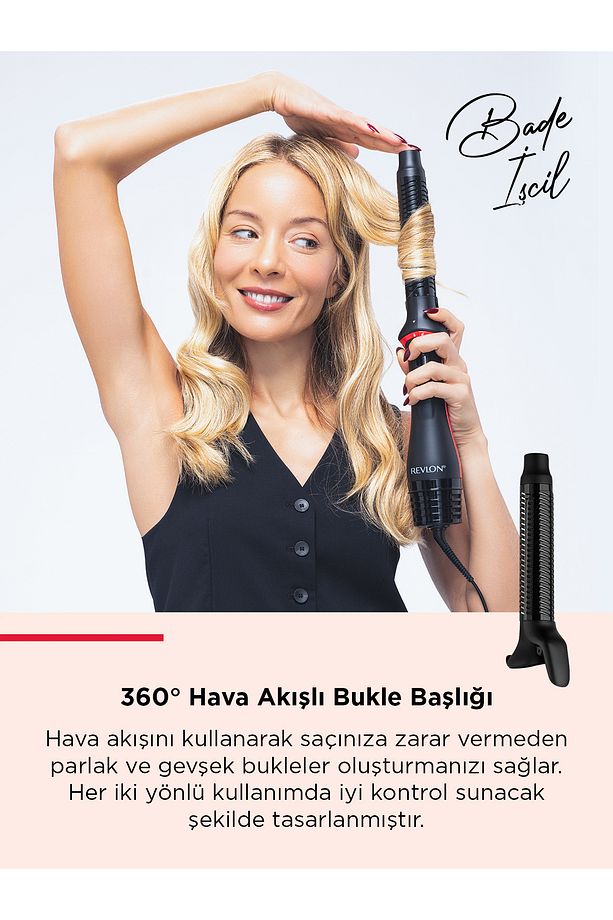 One Step Blow Dry Multi Air Styler 5'i 1 Arada Saç Kurutma Makinesi Ve Şekillendirici RVDR5371E - 6