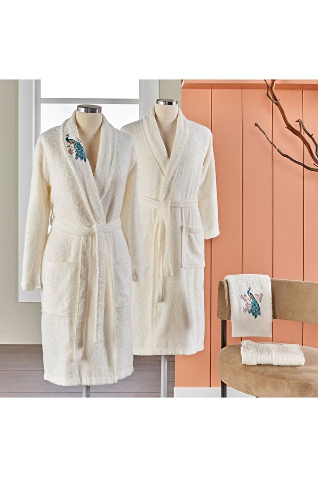 Anna Bambu 4'lü Aile Seti Ekru - 1