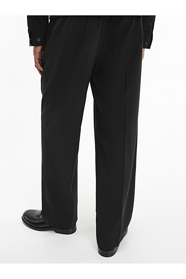 TRAVEL GABARDINE WIDE LEG PANTS - 5