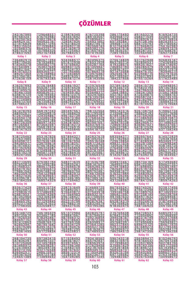 Bulmaca Sudoku 007 - 4