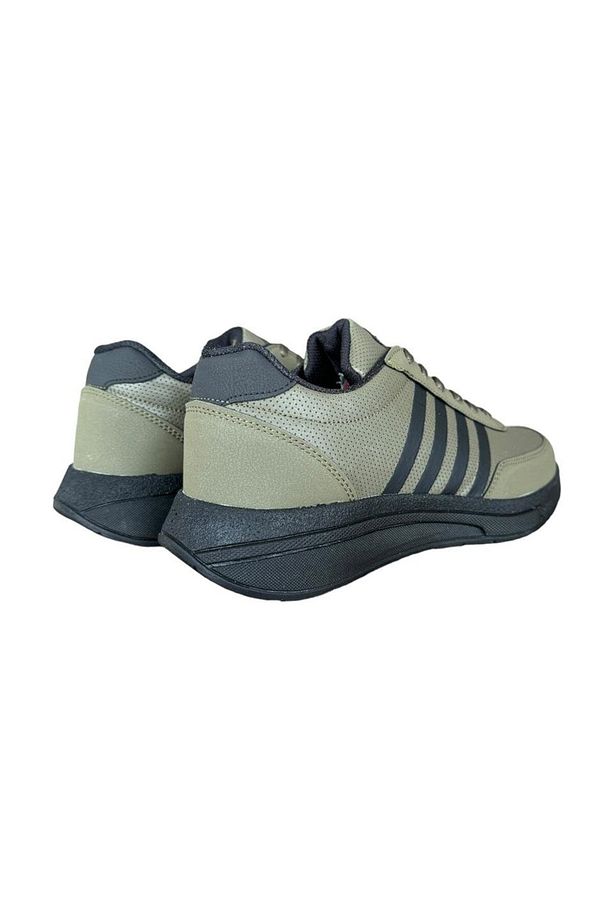 Unisex Spor Ayakkabı HAKİ - SİYAH - 3