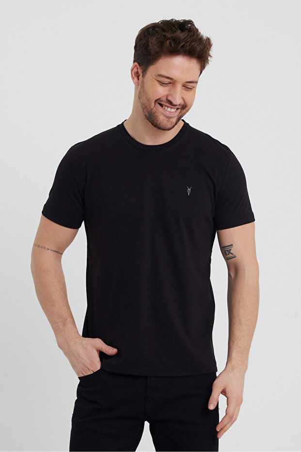 Erkek 4'Lü Basic T-shirt - 5