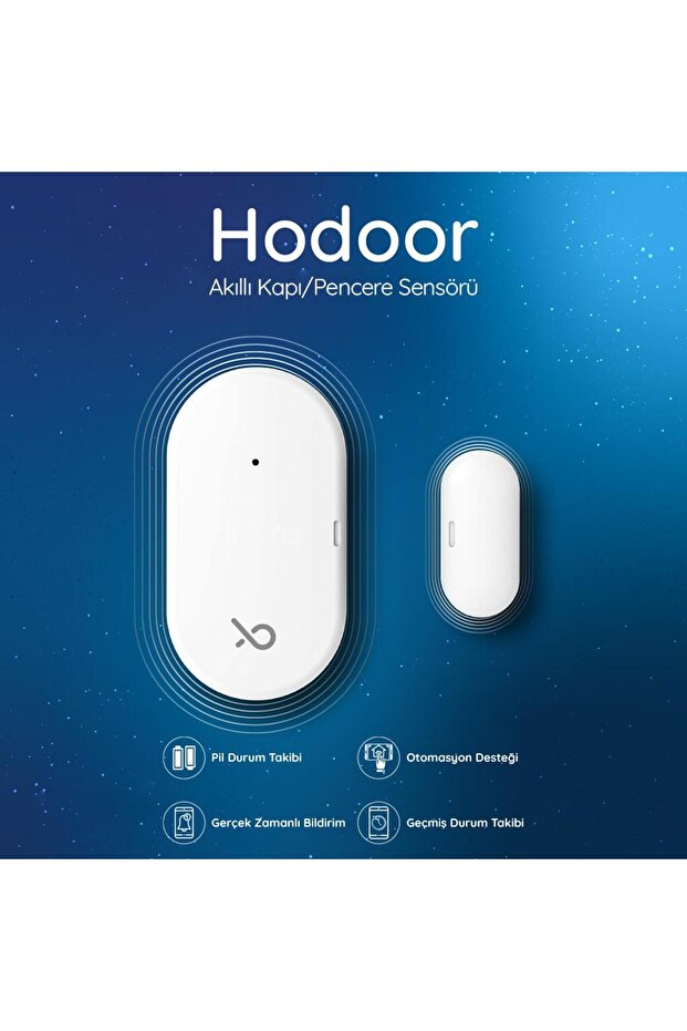 Hodoor Akıllı Kapı/Pencere Sensörü BSHDX2 - 3