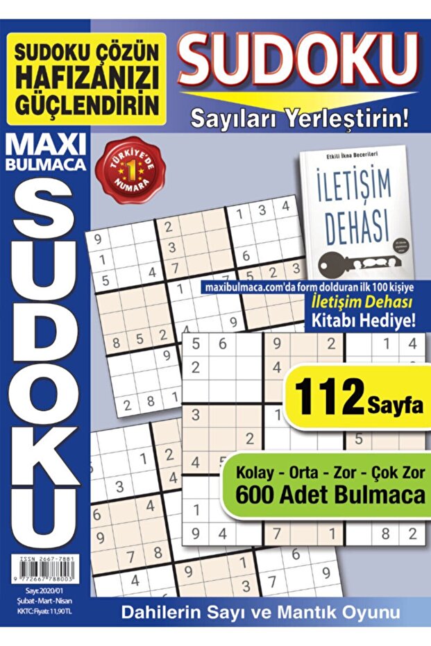 Bulmaca Sudoku 001 - 1