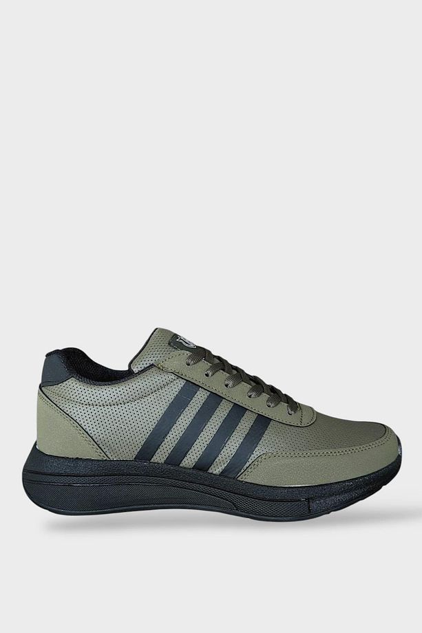 Unisex Spor Ayakkabı HAKİ - SİYAH - 1