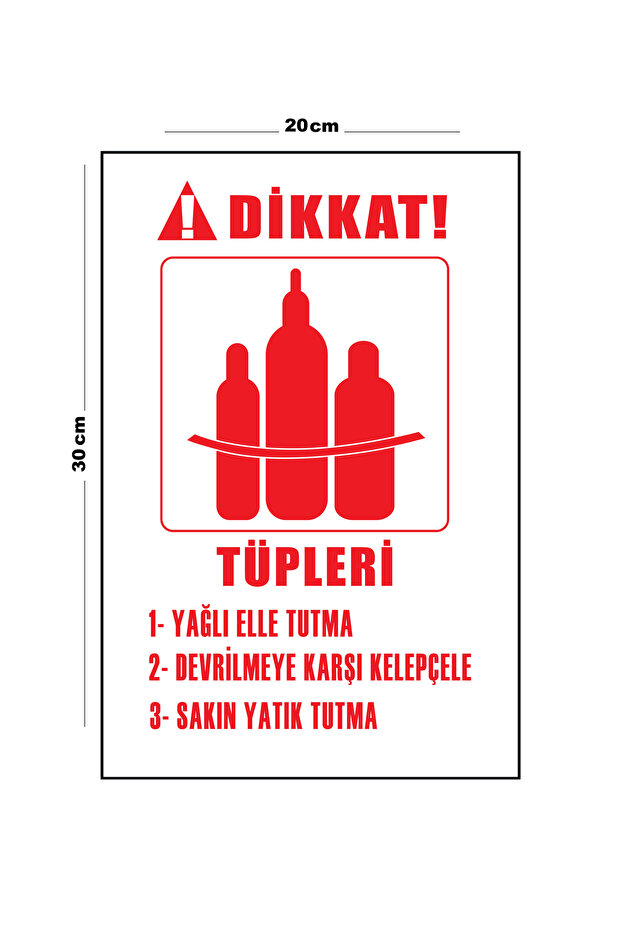 Metal Caution Tubes Oily Hand Hold 20cm X 30cm A4 Size Warning Sign Directional Sign