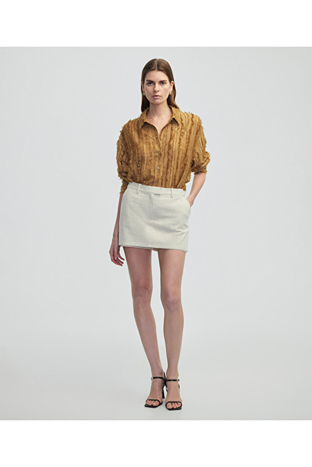 Püsküllü gömlek - 6