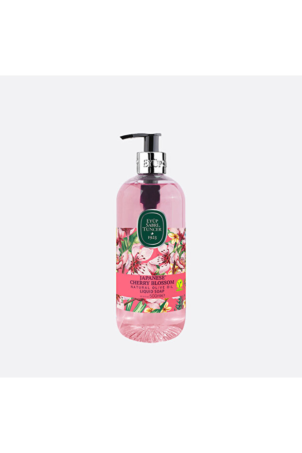 Liquid Soap Natural Olive Oil- Japanese Cherry Blossom - 500ml