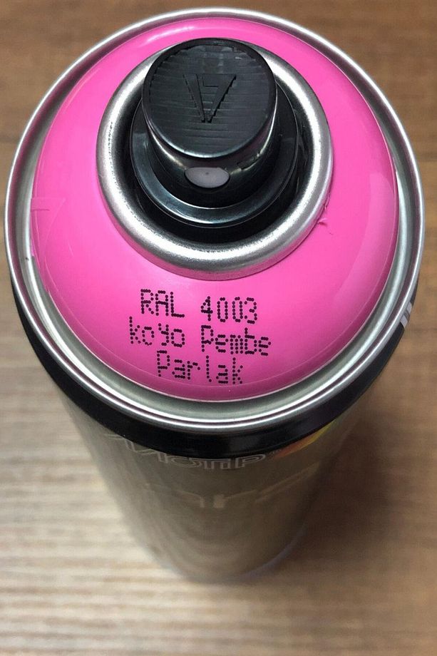 Carat Ral4003 Koyu Pembe Parlak Sprey Boya 400 ml - 1