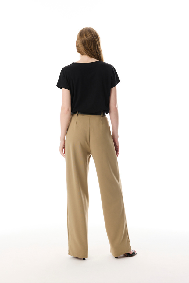 REGULAR FIT PİLELİ PANTOLON - 2