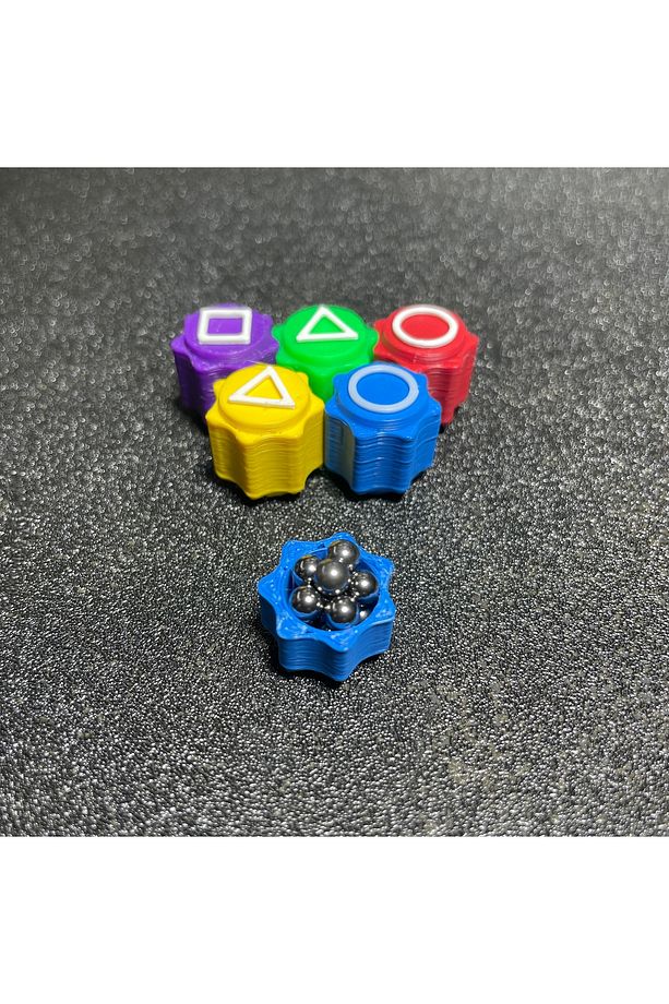 Morpiko Squid Game Taş Devirme Oyunu Ve 5 Taş Oyunu Bir Arada Ve Taşlı Model - 2