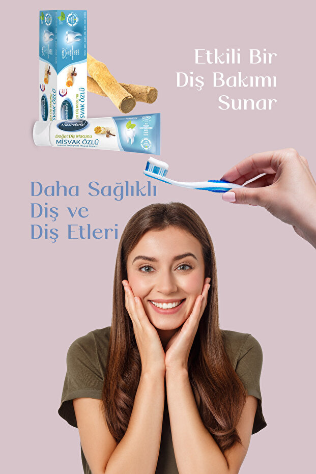 Miswak Extract Natural Toothpaste 75 ml 3 pcs - 5