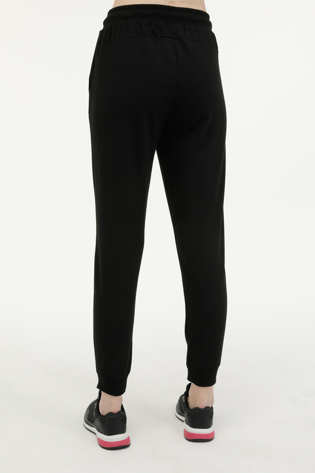 W-ct133 Basıc Jogger 2pr Siyah Kadın Eşofman Altı - 2
