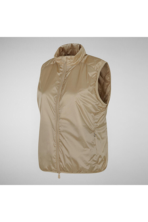 Kadın Yelek Bej - Eudy - 2