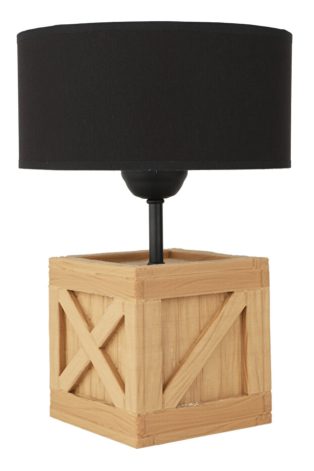 مصباح طاولة راني قبعة سوداء - 2