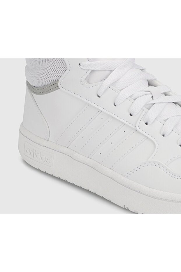 Uniszex kosárlabdacipő - Hoops 3.0 Mid K White Gw0401 - 5