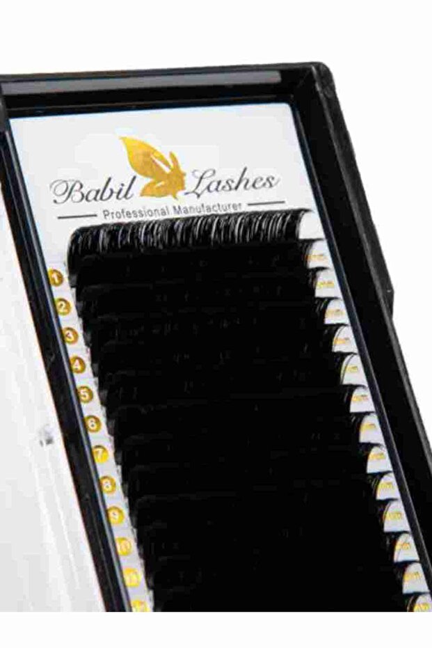 İpek Kirpik , 0.07 Kalınlık , C Kıvrım , Mix 8-15 mm , B.ABIL LASHES - 1