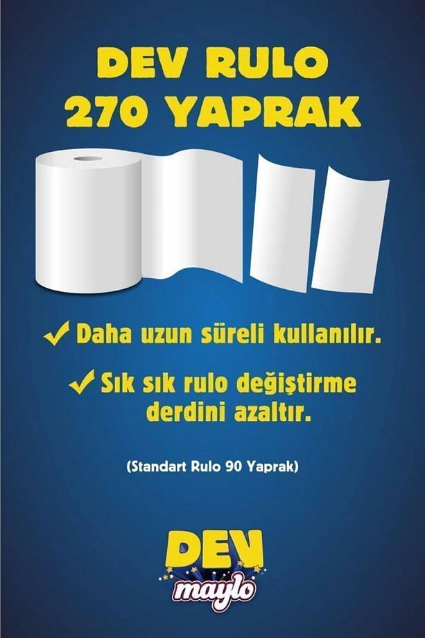 DEV RULO HAVLU 1=3 10 ADET - 5