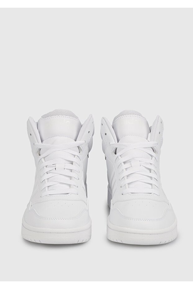 Uniszex kosárlabdacipő - Hoops 3.0 Mid K White Gw0401 - 3