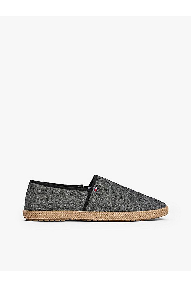 Linen Chambray Espadrilles - 1