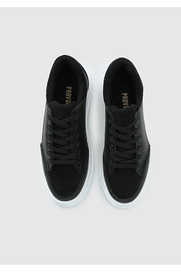 Siyah Kadın Sneaker - 5