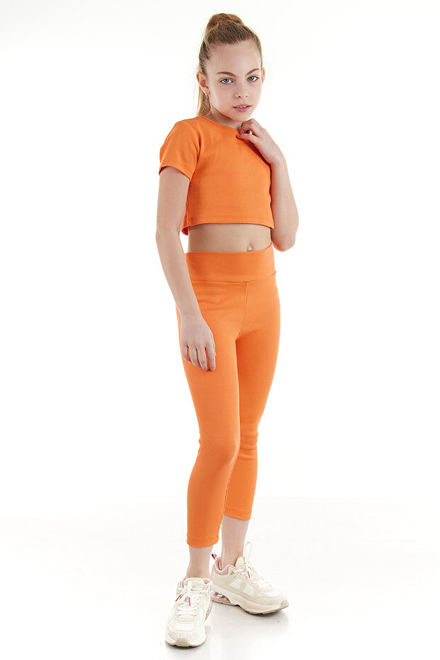 Basic Capri Tshirt Takım - 3