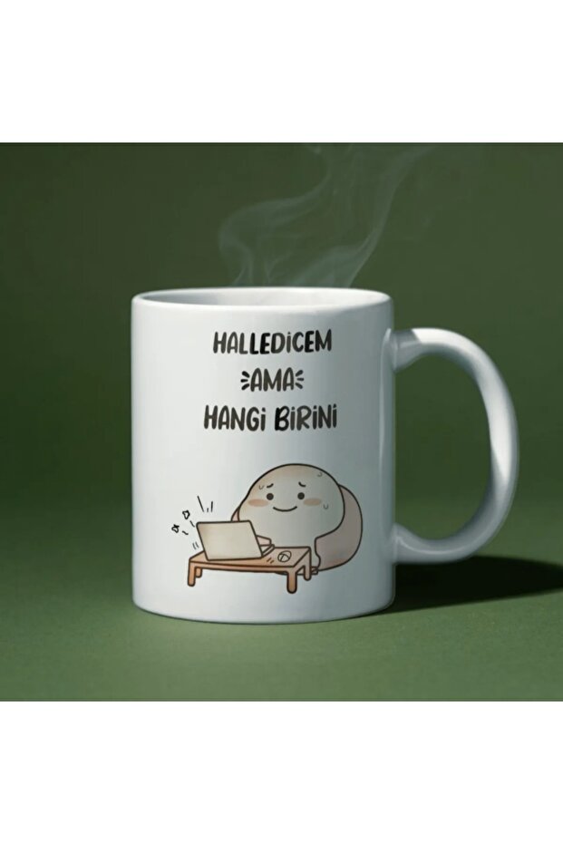 Halledicem but Which One Is Written Fun Special Design Printed Mug
