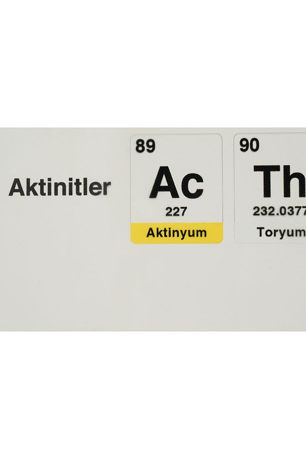 Periyodik Cetvel 100x150 cm Statik Akıllı Kağıt Tahta - 8