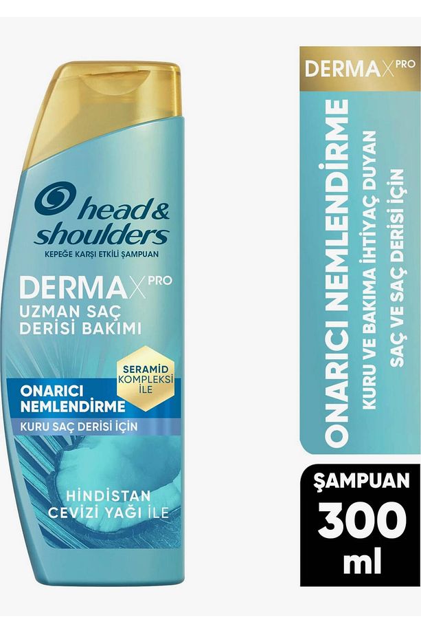 Head And Shoulders Dermaxpro Onarıcı Kepek Karşıtı Şampuan Kuru Saç Derisi Için 300 ml 1 Adet - 1