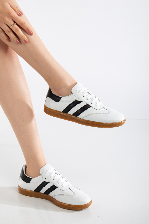 00145500 Genuine Leather Full Orthopedic Casual Shoes