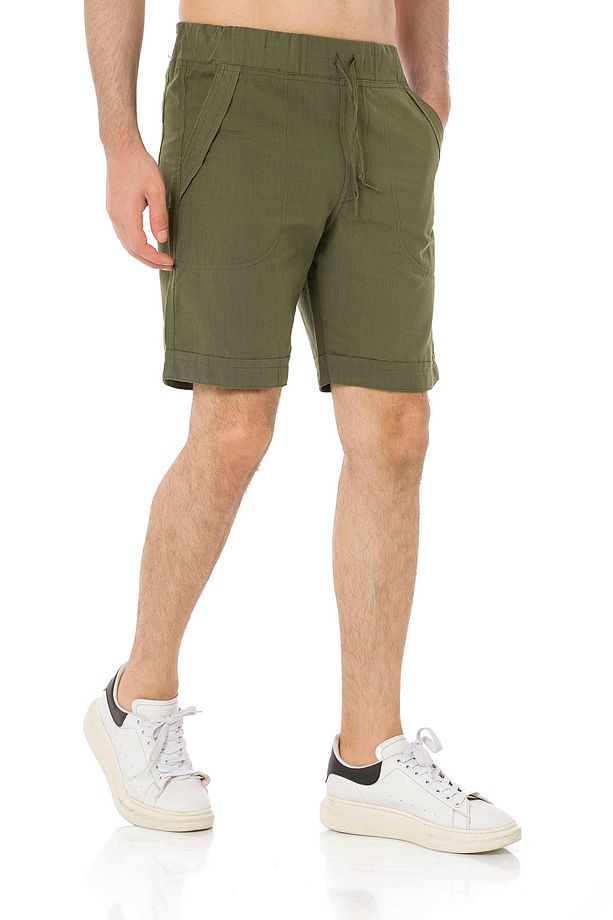 ERKEK KETEN BERMUDA ŞORT - 5010 - 1