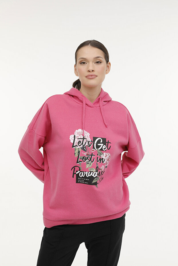 WL LAYLA 17GF83 3PR Pink Women's Sweatshirt