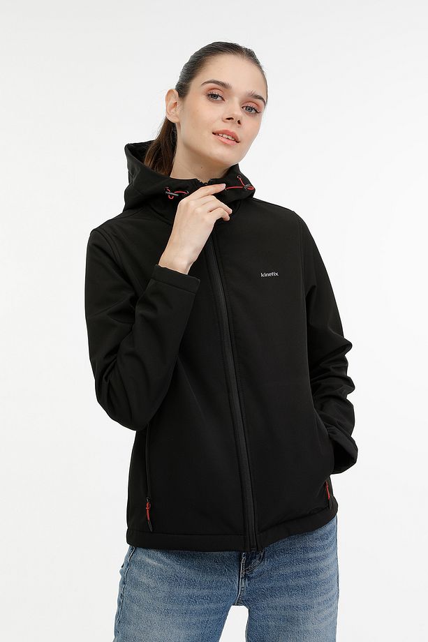 WB BASIC 5GF748 3PR Siyah Kadın Softshell - 2