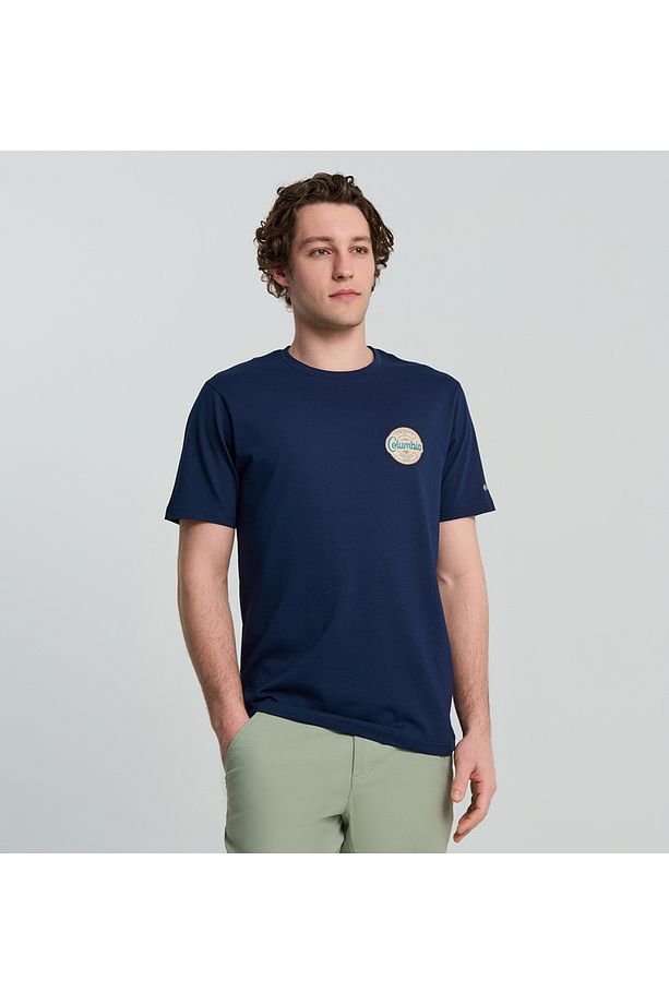 CSC Button Stamp Scripted Erkek Kısa Kollu T-Shirt - 5