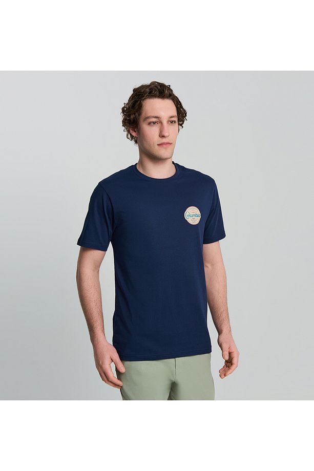 CSC Button Stamp Scripted Erkek Kısa Kollu T-Shirt - 6