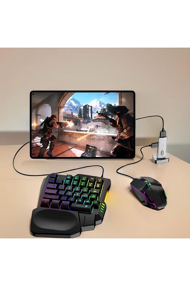 Oyuncu Mobil Klavye Ve Mouse Seti 5in 1 Pubg Call Of Duty - 2