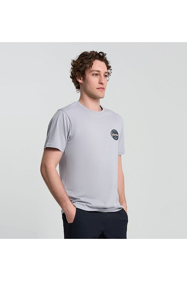CSC Button Stamp Scripted Erkek Kısa Kollu T-Shirt - 5